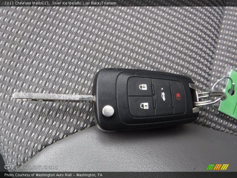 Silver Ice Metallic / Jet Black/Titanium 2013 Chevrolet Malibu LT