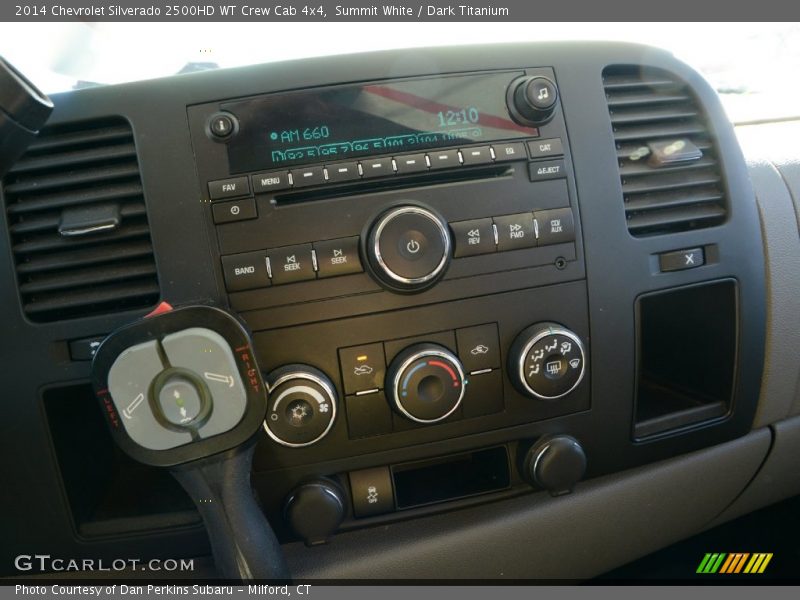 Summit White / Dark Titanium 2014 Chevrolet Silverado 2500HD WT Crew Cab 4x4