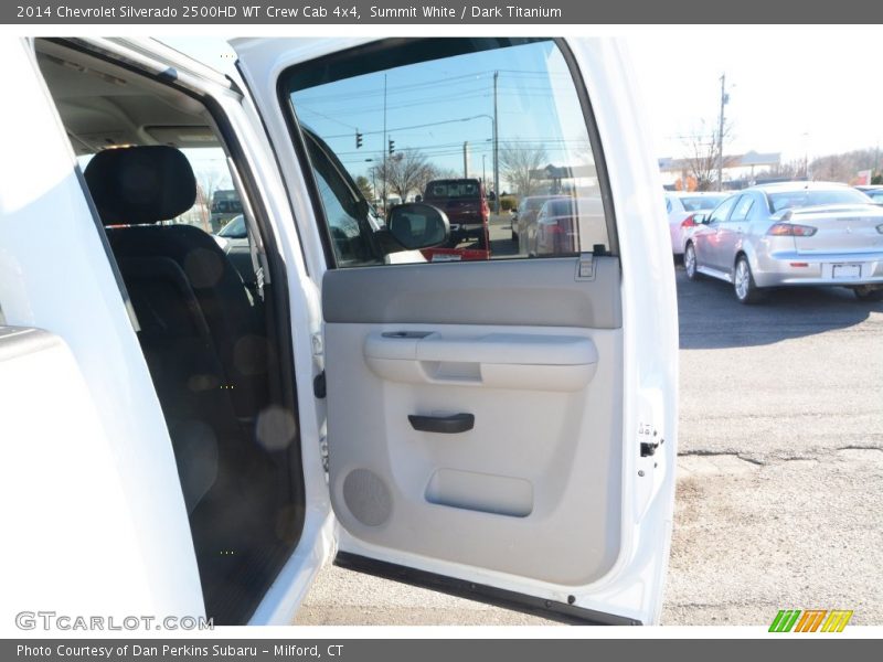 Summit White / Dark Titanium 2014 Chevrolet Silverado 2500HD WT Crew Cab 4x4