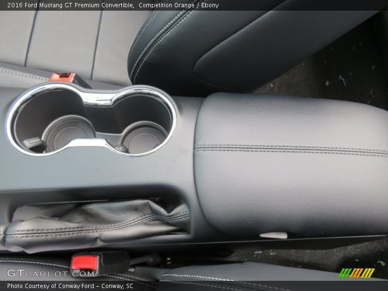 Competition Orange / Ebony 2016 Ford Mustang GT Premium Convertible