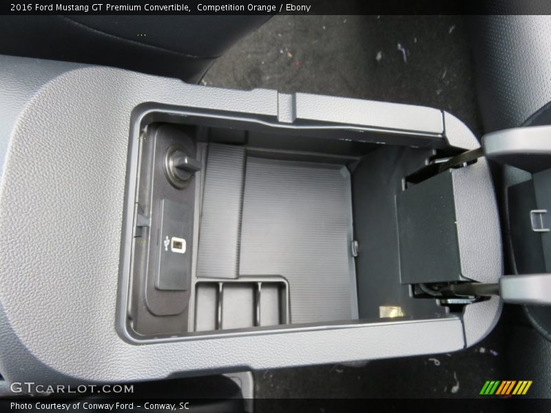 Competition Orange / Ebony 2016 Ford Mustang GT Premium Convertible