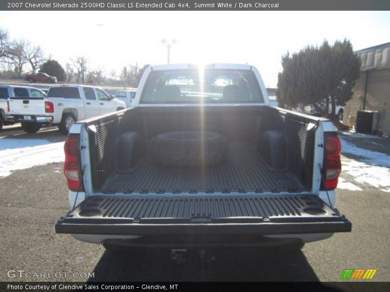 Summit White / Dark Charcoal 2007 Chevrolet Silverado 2500HD Classic LS Extended Cab 4x4