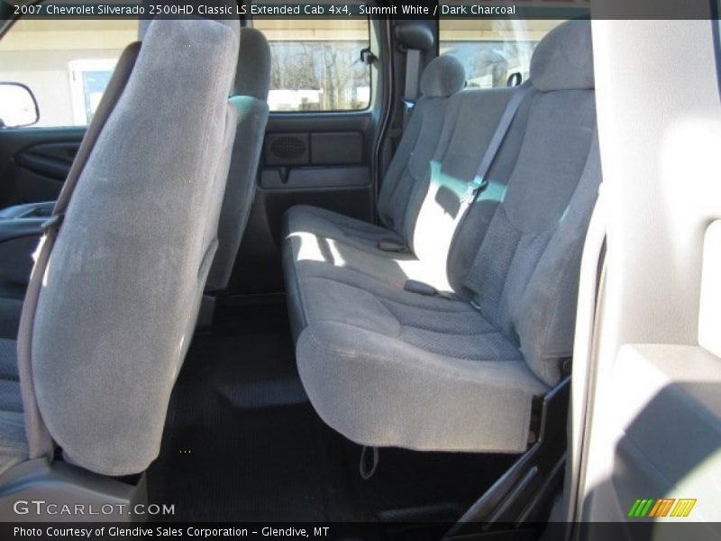 Summit White / Dark Charcoal 2007 Chevrolet Silverado 2500HD Classic LS Extended Cab 4x4