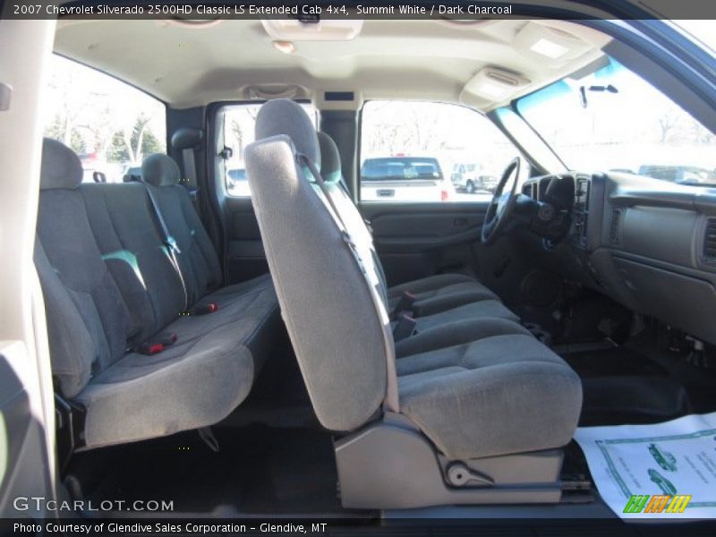 Summit White / Dark Charcoal 2007 Chevrolet Silverado 2500HD Classic LS Extended Cab 4x4