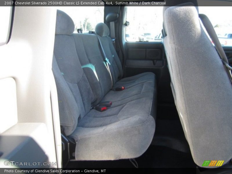 Summit White / Dark Charcoal 2007 Chevrolet Silverado 2500HD Classic LS Extended Cab 4x4