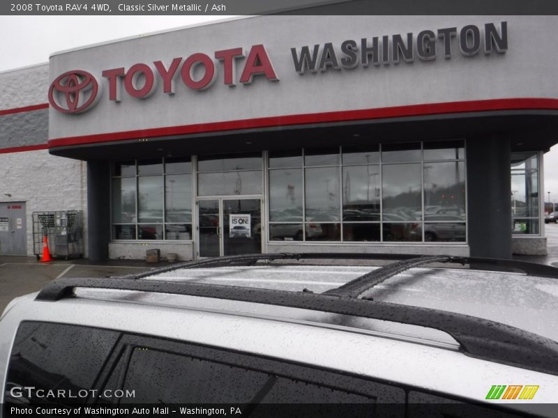 Classic Silver Metallic / Ash 2008 Toyota RAV4 4WD