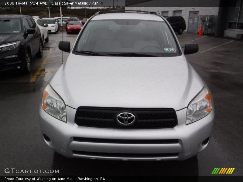 Classic Silver Metallic / Ash 2008 Toyota RAV4 4WD
