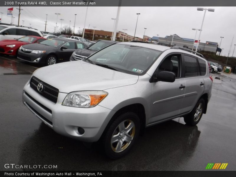 Classic Silver Metallic / Ash 2008 Toyota RAV4 4WD