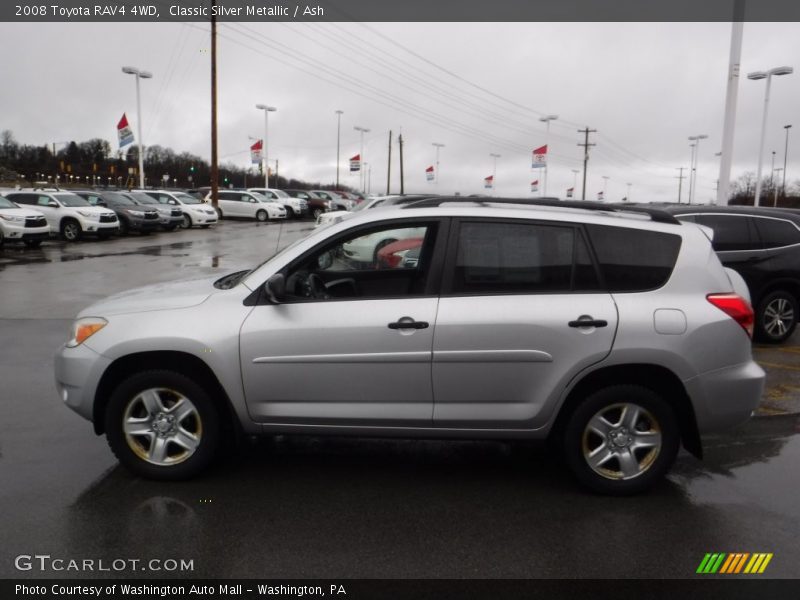 Classic Silver Metallic / Ash 2008 Toyota RAV4 4WD