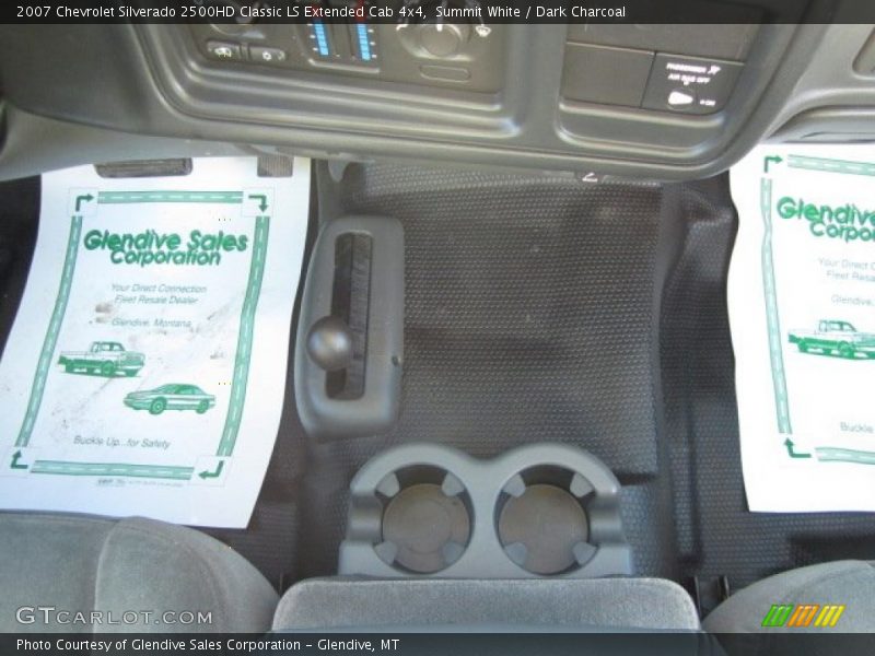 Summit White / Dark Charcoal 2007 Chevrolet Silverado 2500HD Classic LS Extended Cab 4x4