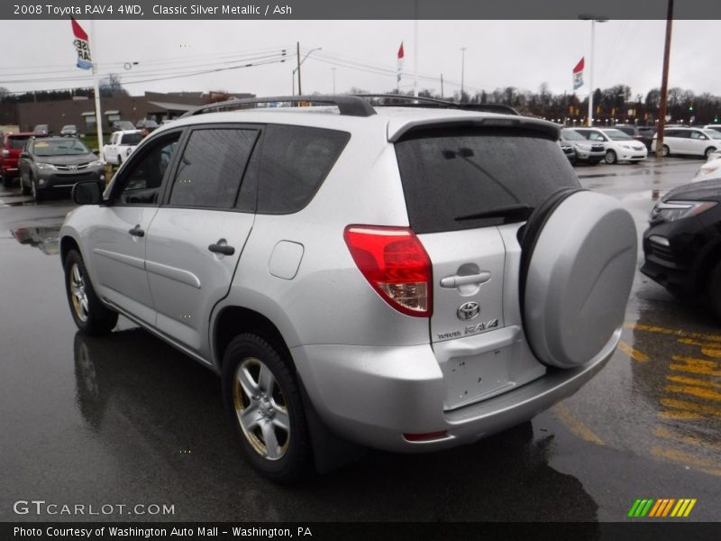 Classic Silver Metallic / Ash 2008 Toyota RAV4 4WD