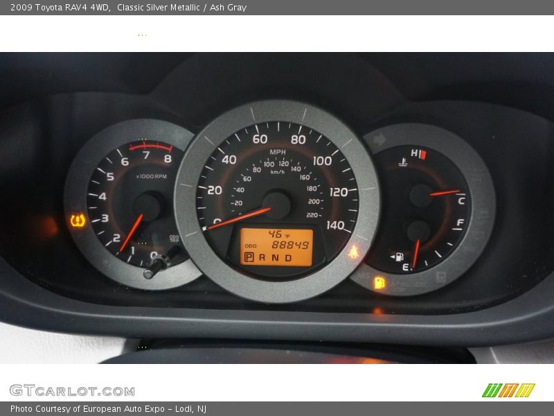 Classic Silver Metallic / Ash Gray 2009 Toyota RAV4 4WD
