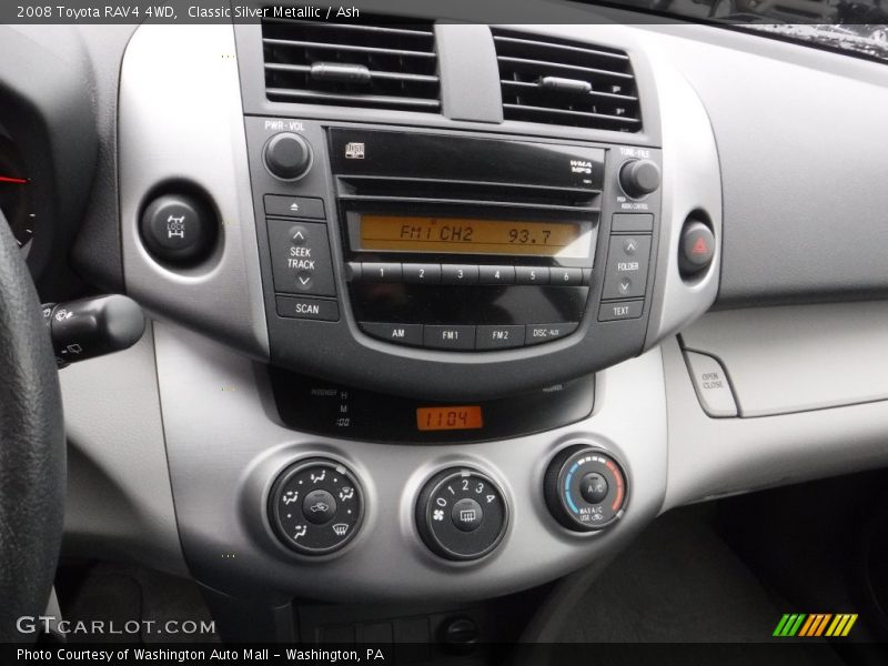 Classic Silver Metallic / Ash 2008 Toyota RAV4 4WD
