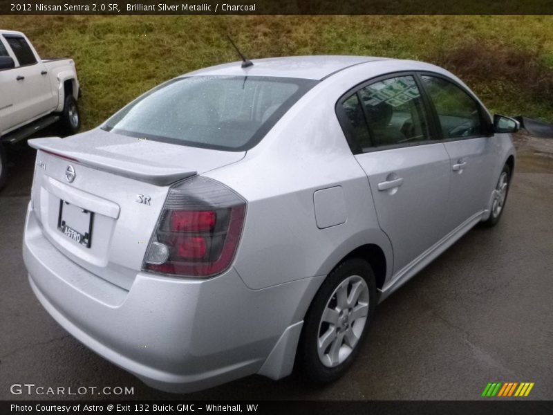 Brilliant Silver Metallic / Charcoal 2012 Nissan Sentra 2.0 SR