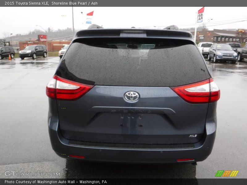 Shoreline Blue Pearl / Ash 2015 Toyota Sienna XLE