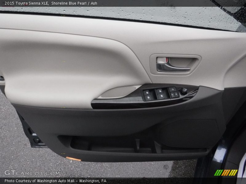 Shoreline Blue Pearl / Ash 2015 Toyota Sienna XLE