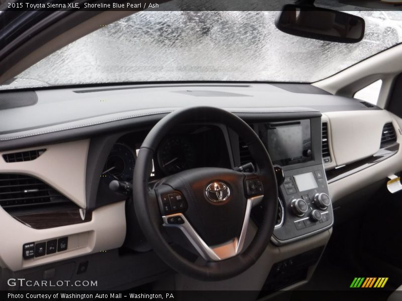 Shoreline Blue Pearl / Ash 2015 Toyota Sienna XLE