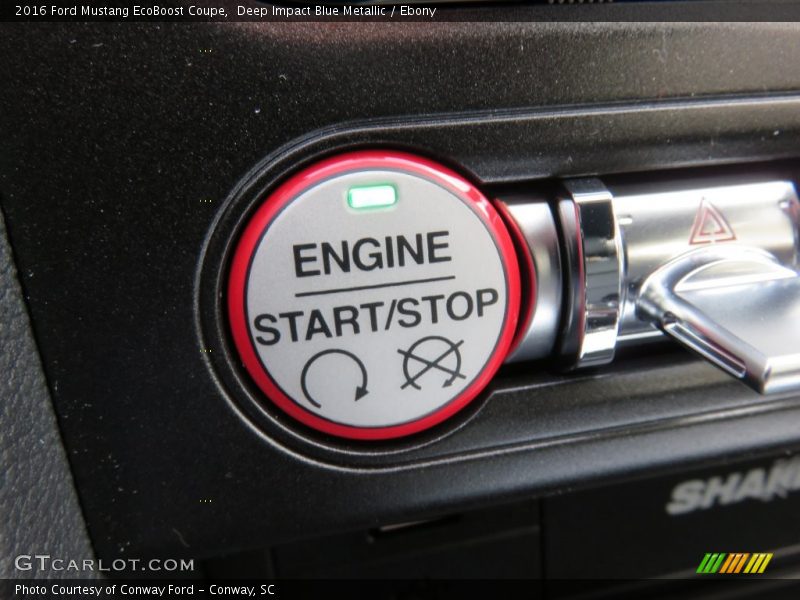 Controls of 2016 Mustang EcoBoost Coupe