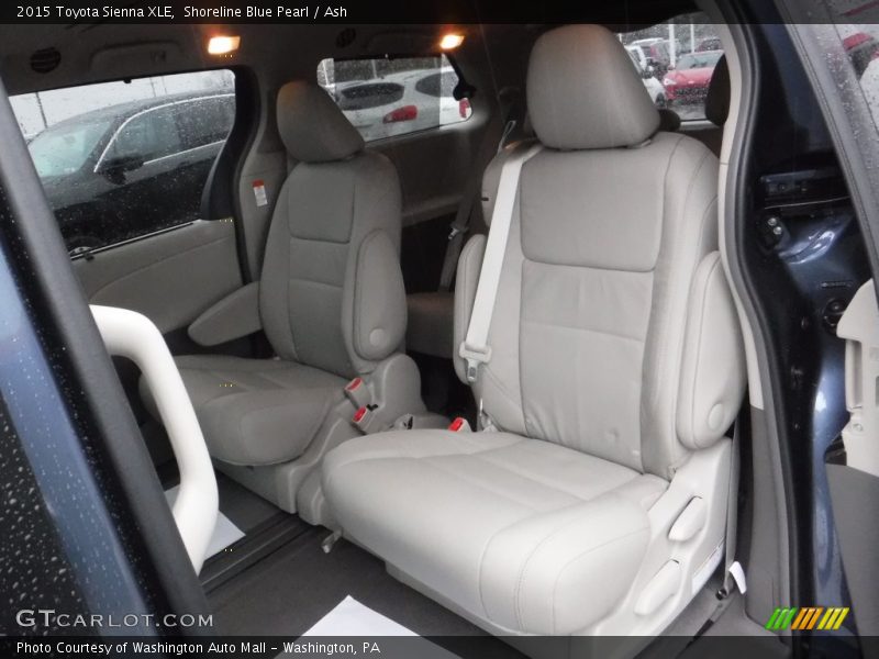 Shoreline Blue Pearl / Ash 2015 Toyota Sienna XLE