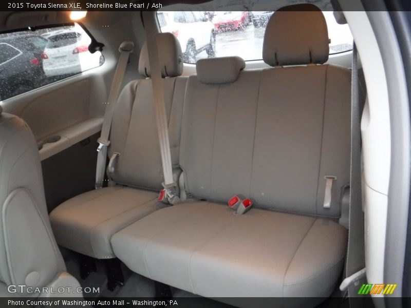 Shoreline Blue Pearl / Ash 2015 Toyota Sienna XLE