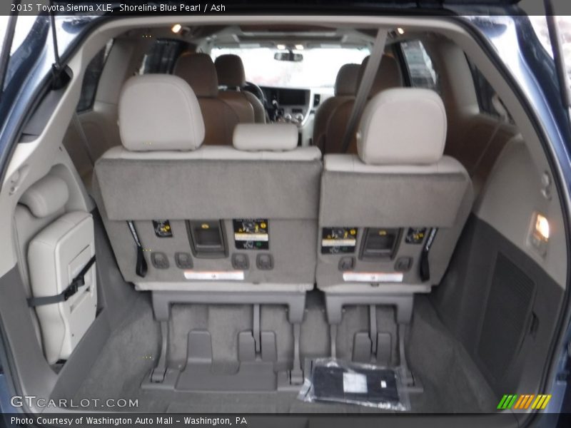 Shoreline Blue Pearl / Ash 2015 Toyota Sienna XLE