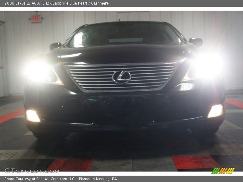 Black Sapphire Blue Pearl / Cashmere 2008 Lexus LS 460
