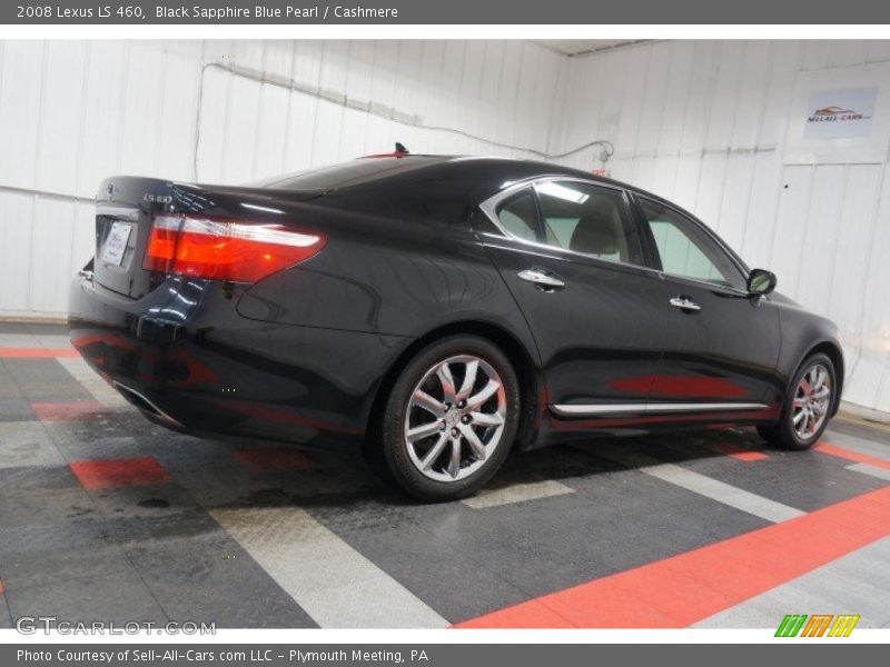 Black Sapphire Blue Pearl / Cashmere 2008 Lexus LS 460