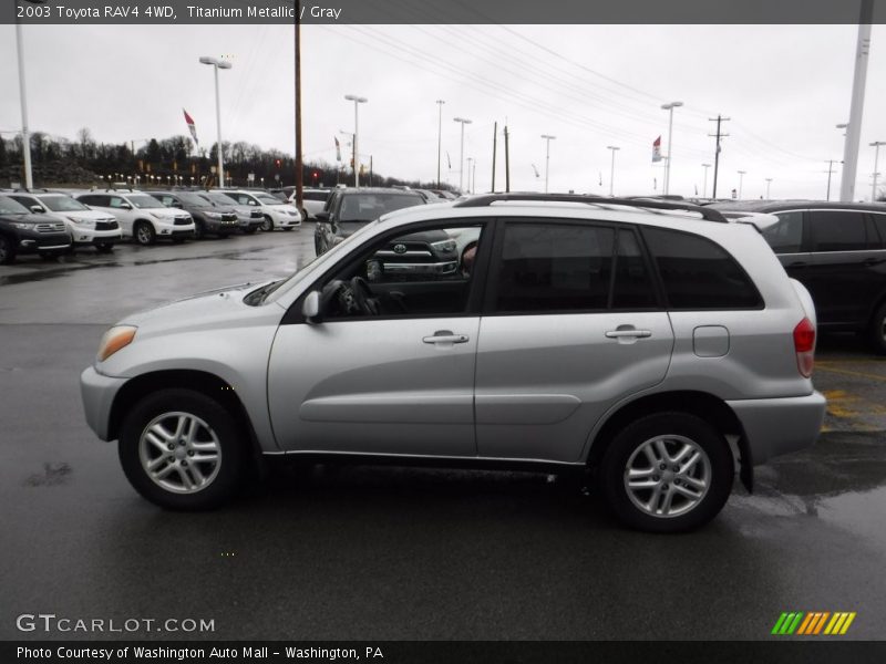 Titanium Metallic / Gray 2003 Toyota RAV4 4WD