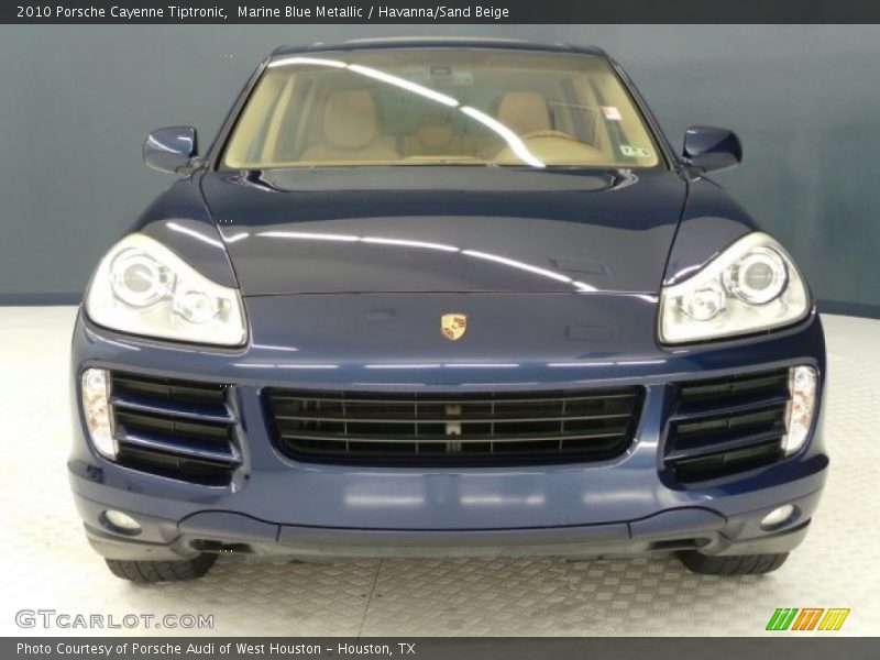 Marine Blue Metallic / Havanna/Sand Beige 2010 Porsche Cayenne Tiptronic