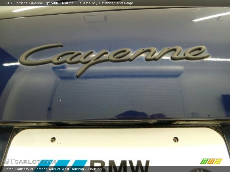 Marine Blue Metallic / Havanna/Sand Beige 2010 Porsche Cayenne Tiptronic
