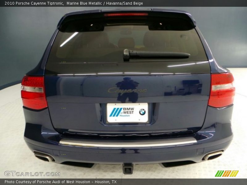 Marine Blue Metallic / Havanna/Sand Beige 2010 Porsche Cayenne Tiptronic