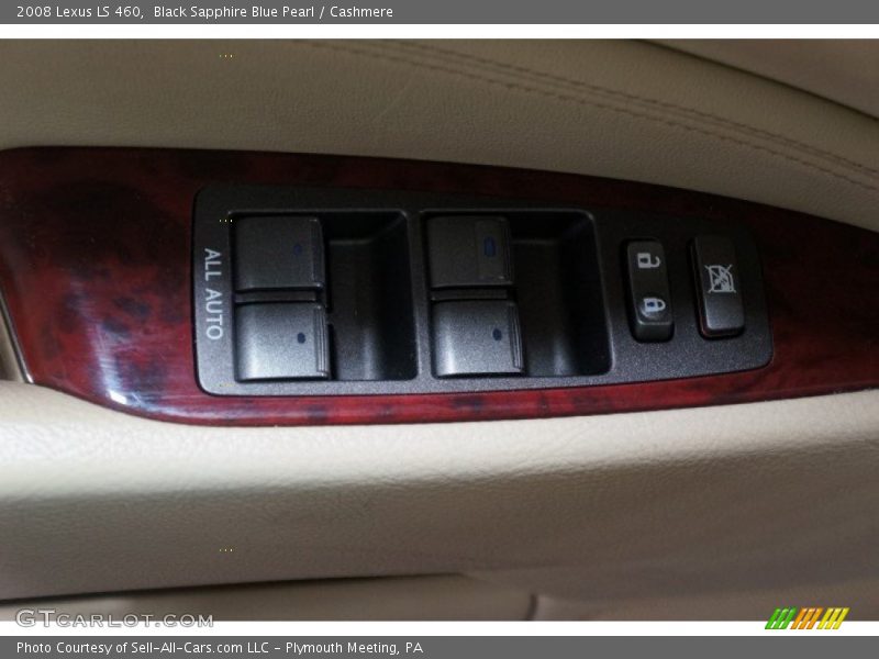 Black Sapphire Blue Pearl / Cashmere 2008 Lexus LS 460
