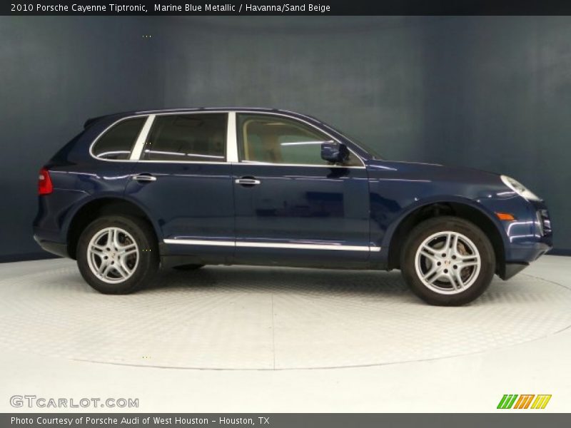 Marine Blue Metallic / Havanna/Sand Beige 2010 Porsche Cayenne Tiptronic