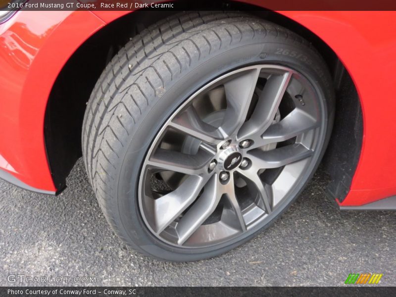 Race Red / Dark Ceramic 2016 Ford Mustang GT Coupe