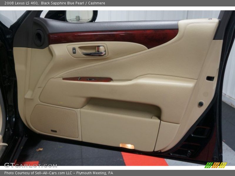 Black Sapphire Blue Pearl / Cashmere 2008 Lexus LS 460