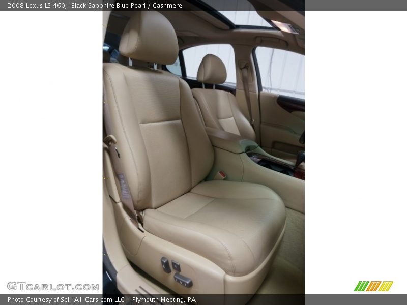 Black Sapphire Blue Pearl / Cashmere 2008 Lexus LS 460