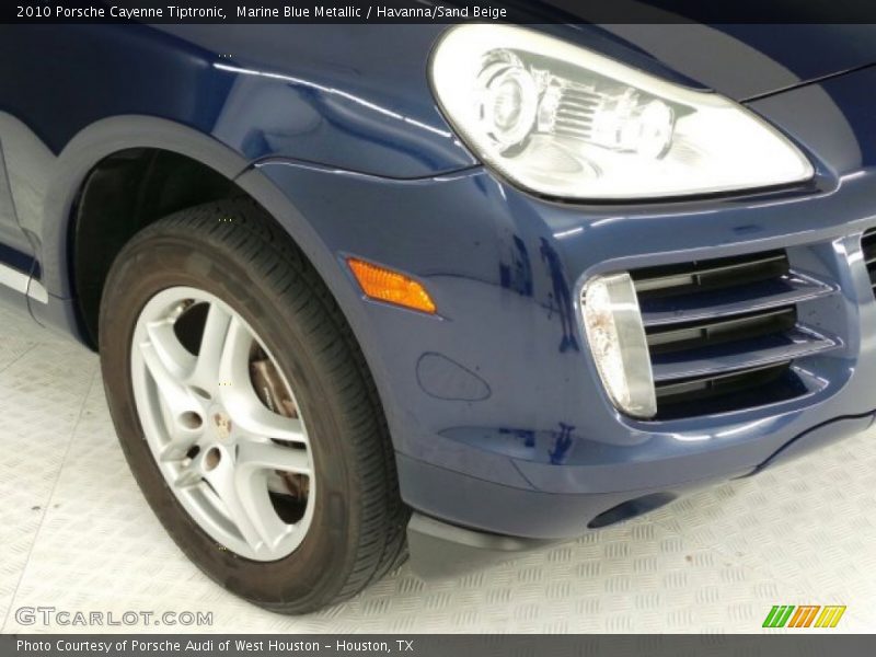 Marine Blue Metallic / Havanna/Sand Beige 2010 Porsche Cayenne Tiptronic