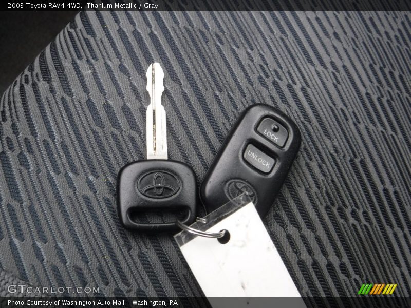 Titanium Metallic / Gray 2003 Toyota RAV4 4WD