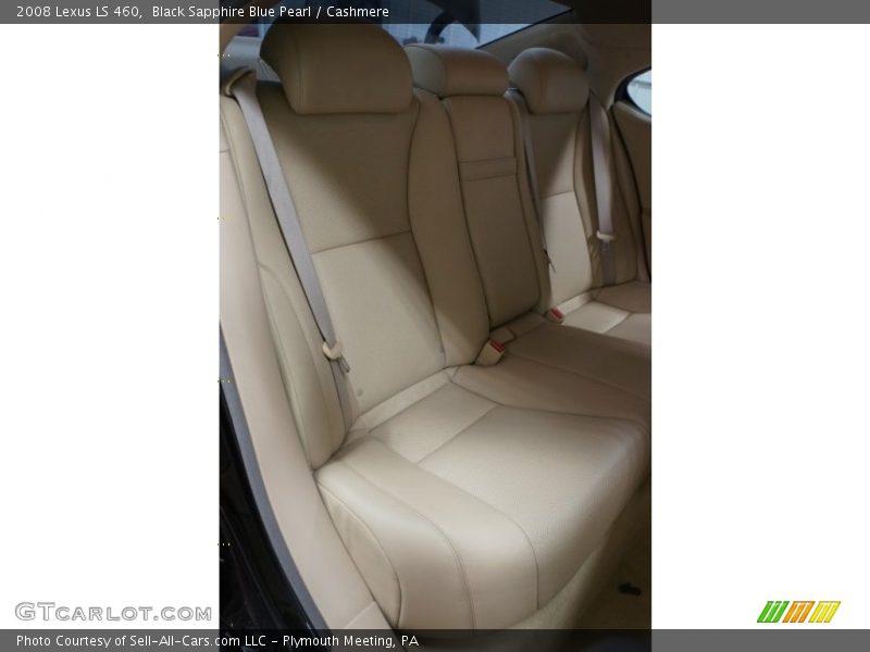 Black Sapphire Blue Pearl / Cashmere 2008 Lexus LS 460