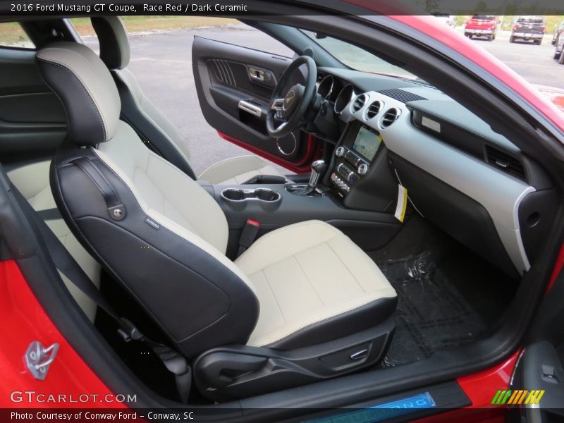 Race Red / Dark Ceramic 2016 Ford Mustang GT Coupe