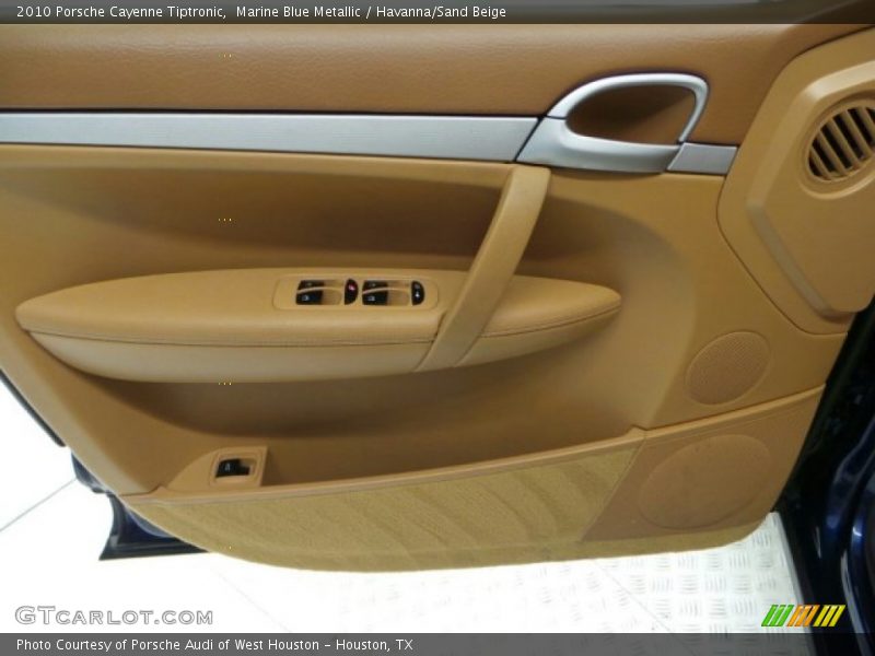 Marine Blue Metallic / Havanna/Sand Beige 2010 Porsche Cayenne Tiptronic