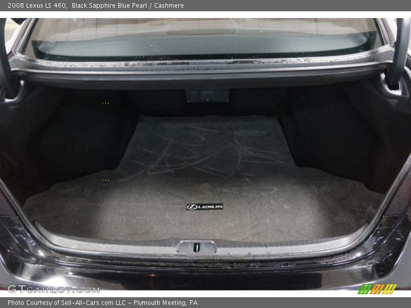 Black Sapphire Blue Pearl / Cashmere 2008 Lexus LS 460
