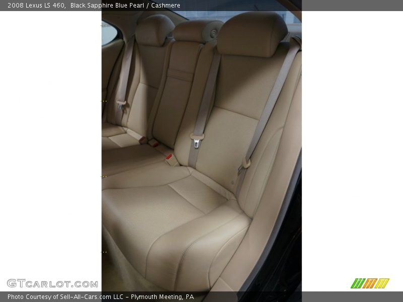 Black Sapphire Blue Pearl / Cashmere 2008 Lexus LS 460