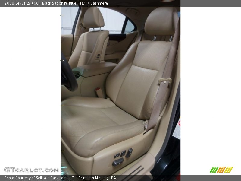 Black Sapphire Blue Pearl / Cashmere 2008 Lexus LS 460