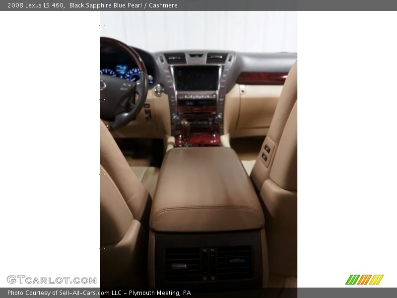 Black Sapphire Blue Pearl / Cashmere 2008 Lexus LS 460