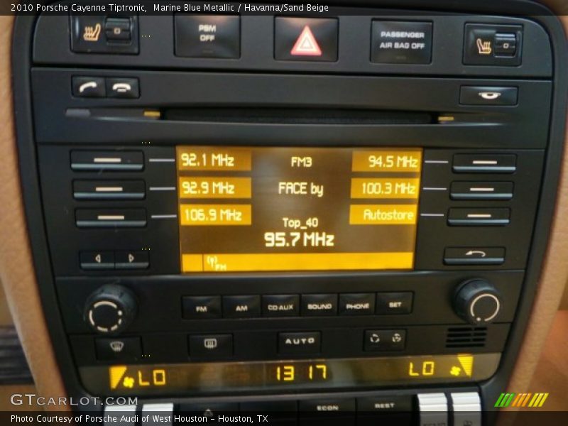 Marine Blue Metallic / Havanna/Sand Beige 2010 Porsche Cayenne Tiptronic