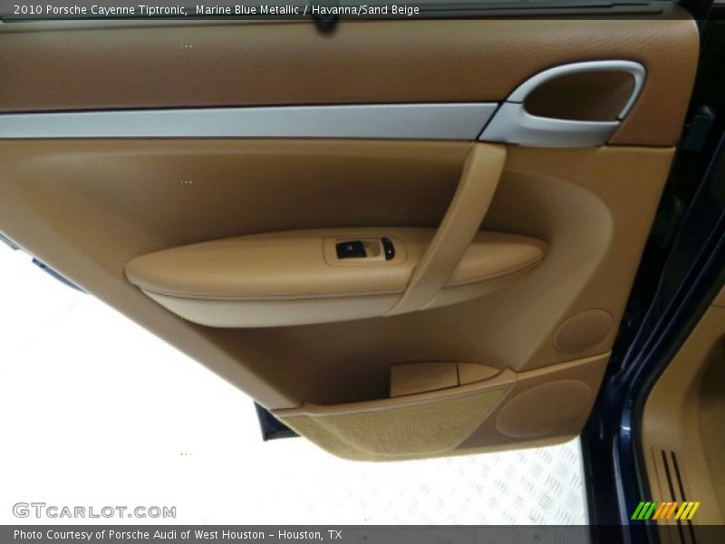 Marine Blue Metallic / Havanna/Sand Beige 2010 Porsche Cayenne Tiptronic
