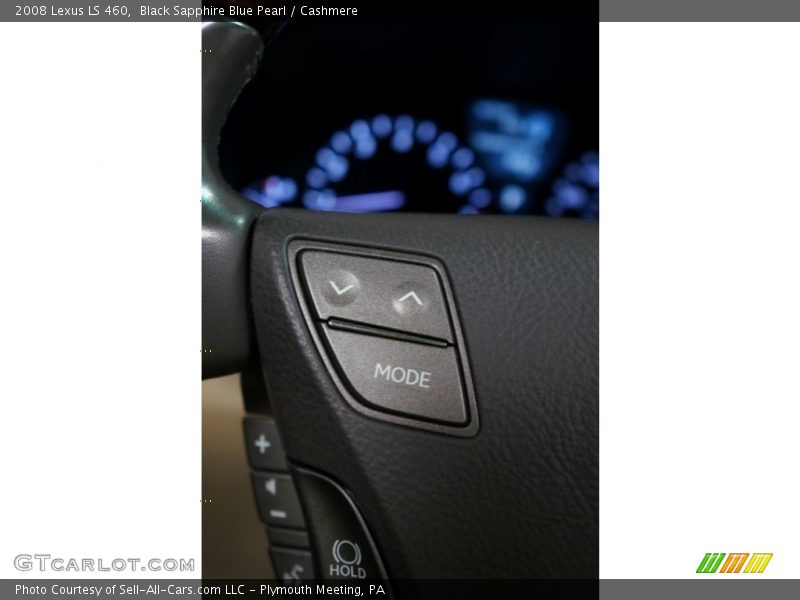 Black Sapphire Blue Pearl / Cashmere 2008 Lexus LS 460
