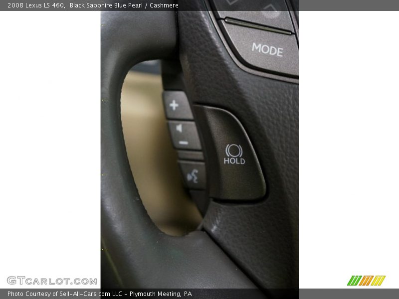 Black Sapphire Blue Pearl / Cashmere 2008 Lexus LS 460