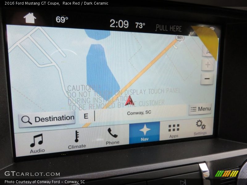 Race Red / Dark Ceramic 2016 Ford Mustang GT Coupe